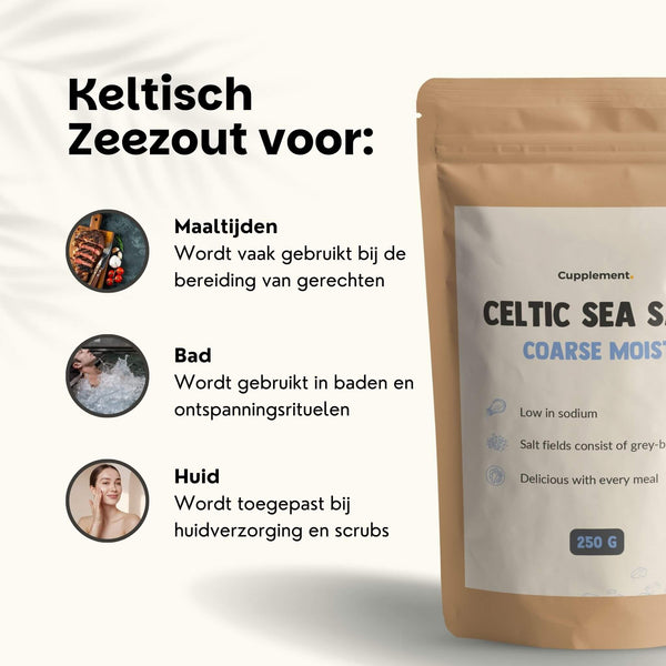 Keltisch zeezout 250G goyu superfood supplement