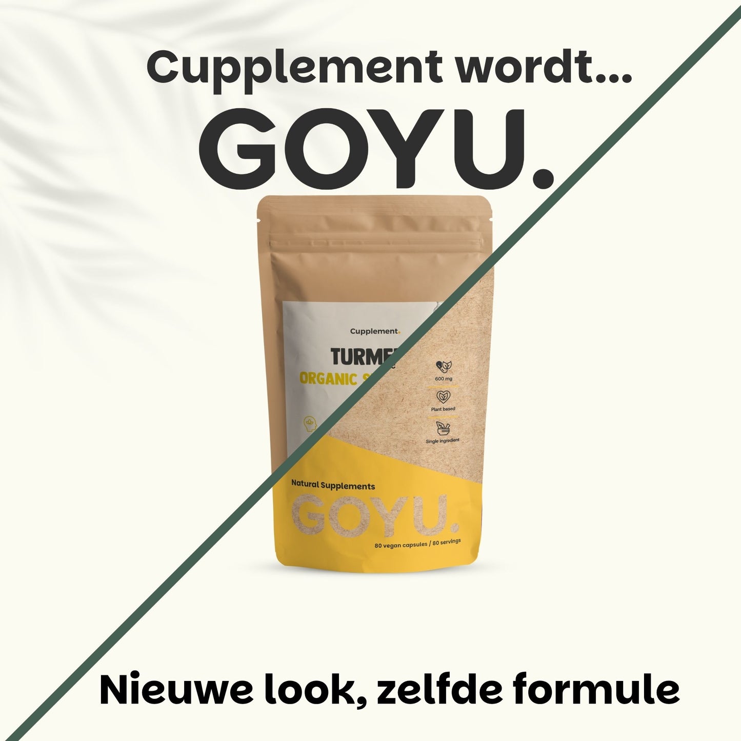 Kurkuma capsules goyu supplement superfood