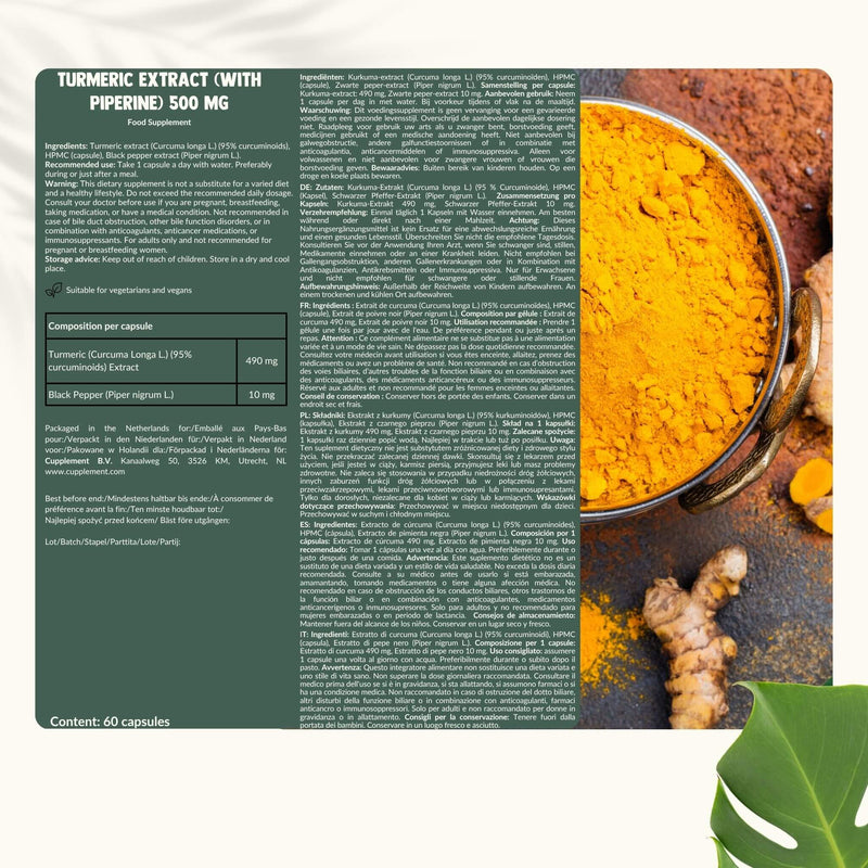 Kurkuma Curcumin extract goyu supplement superfood