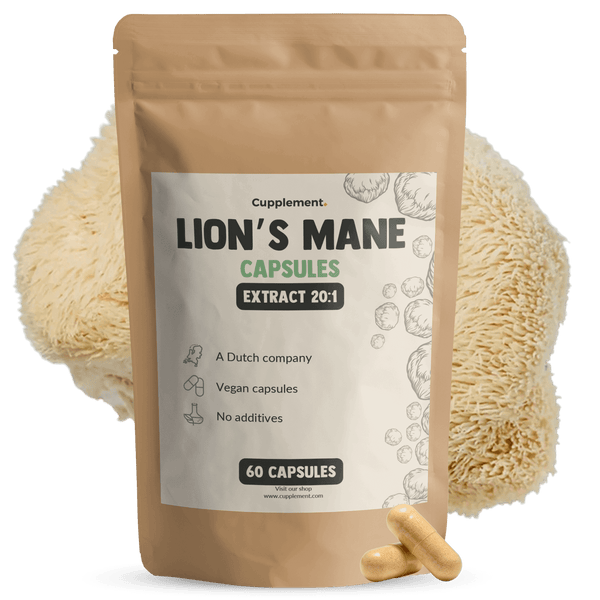 Lions Mane extract capsules goyu superfood supplement