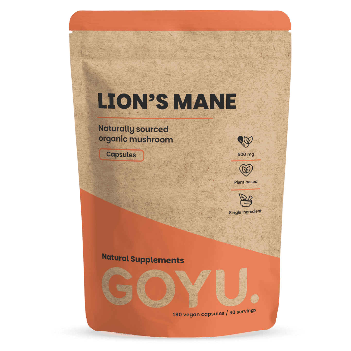 Lion's Mane (Löwenmähne) Kapseln 500 mg 