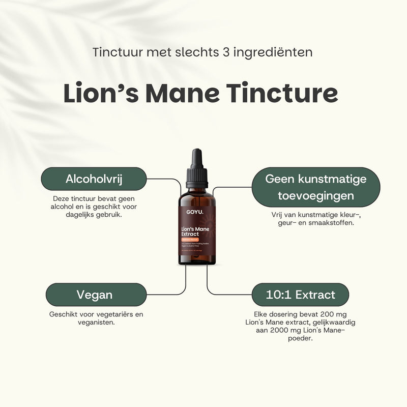 Lion's Mane Tinctuur