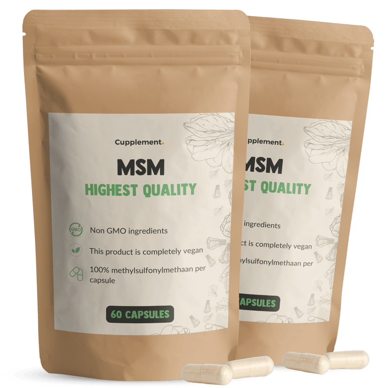 MSM capsules goyu superfood supplement
