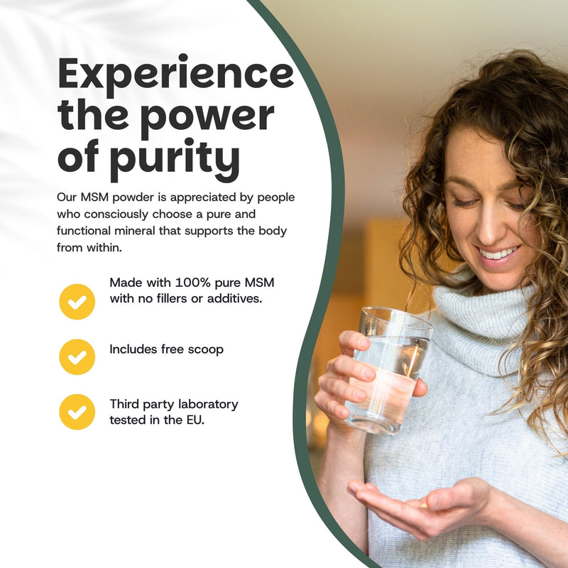 MSM powder goyu superfood supplement