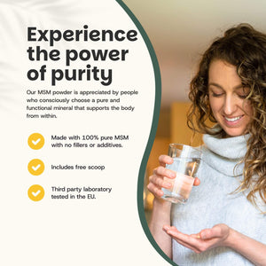 MSM powder goyu superfood supplement