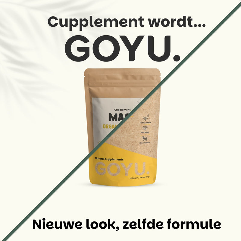 Biologisch Maca poeder goyu supplement superfood