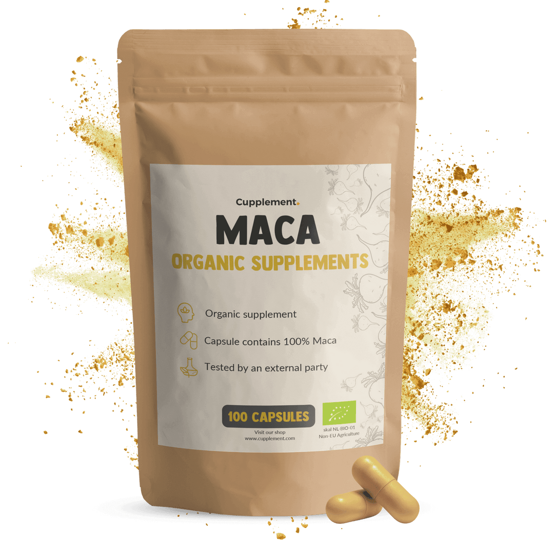 Maca capsules goyu supplement superfood