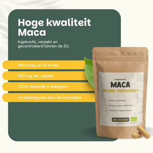 Maca capsules goyu supplement superfood