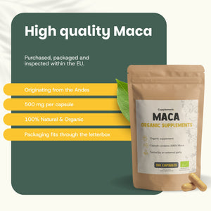 Maca capsules goyu supplement superfood
