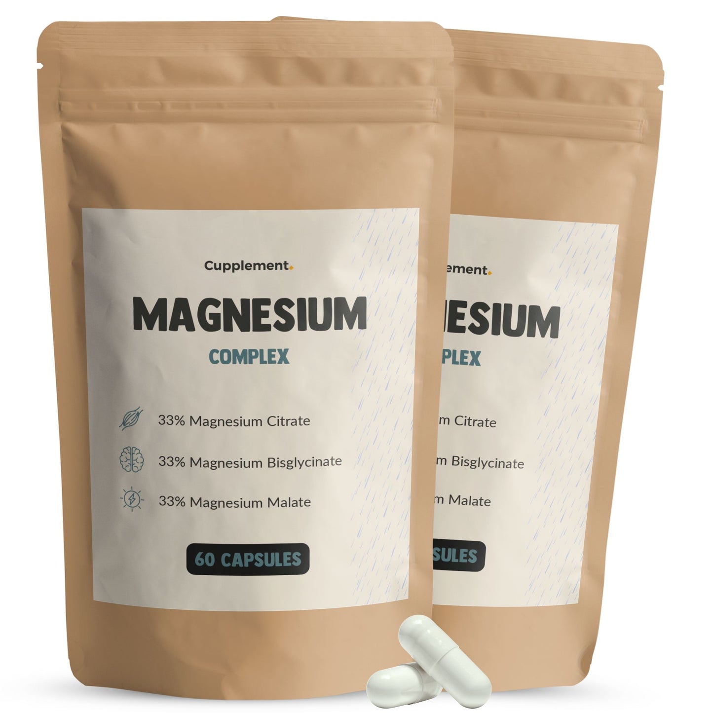 Magnesium capsules goyu superfood supplement