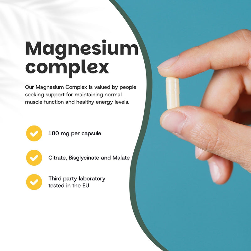 Magnesium capsules goyu superfood supplement