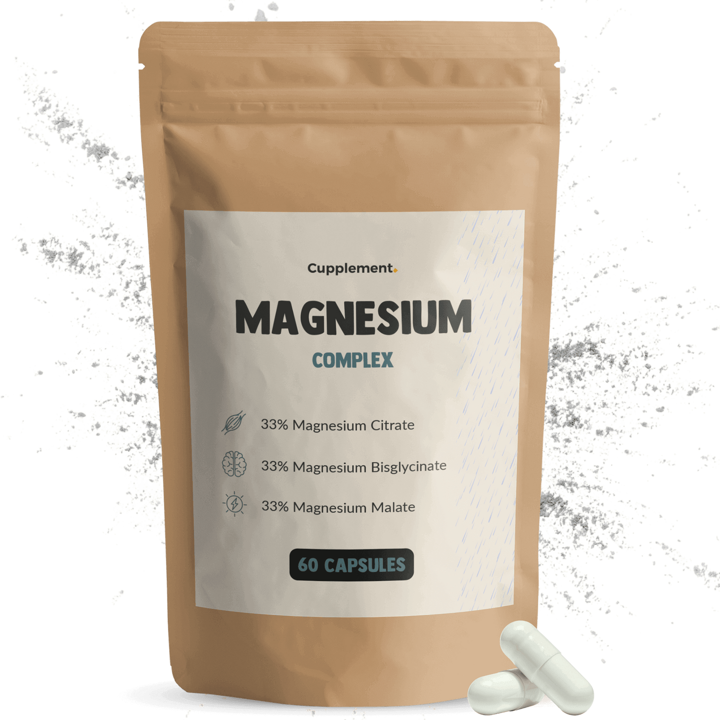 Magnesium capsules goyu superfood supplement