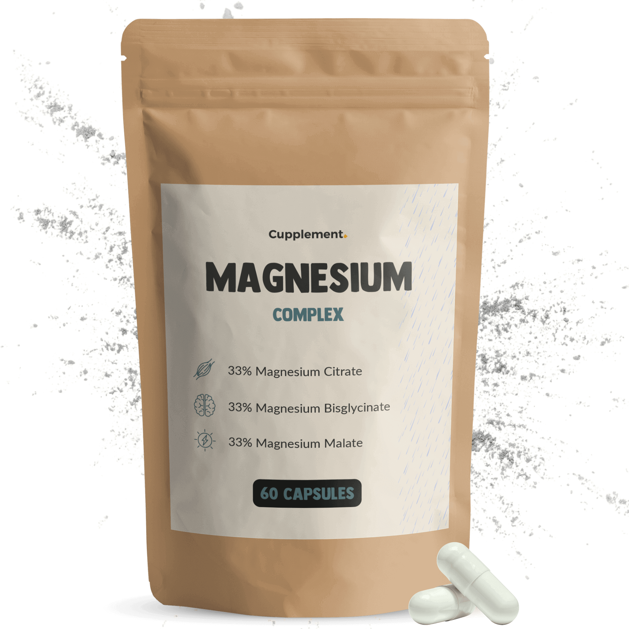 Magnesium capsules goyu superfood supplement