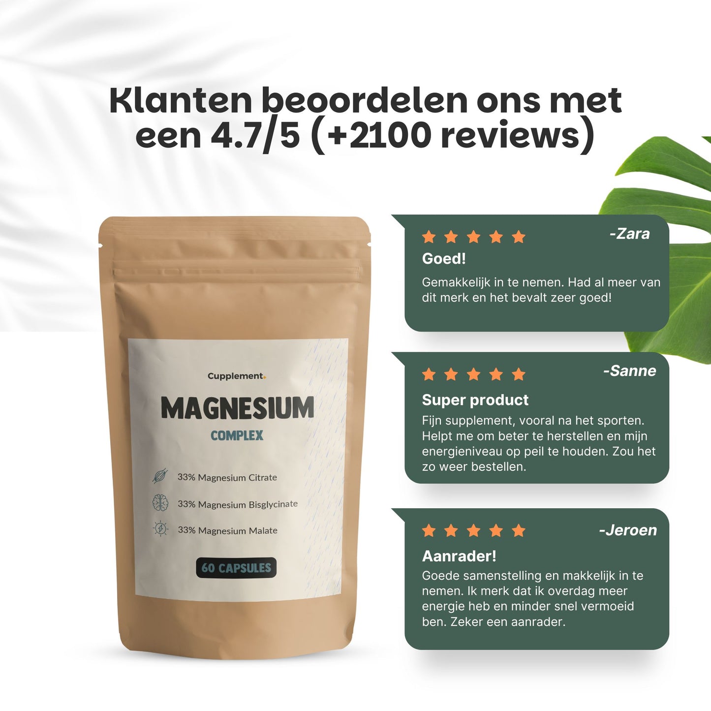 Magnesium capsules goyu superfood supplement