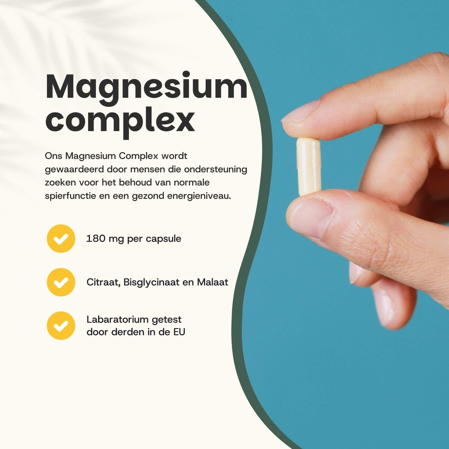 Magnesium capsules goyu superfood supplement