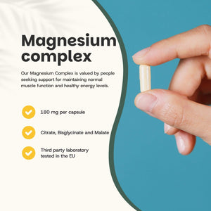 Magnesium capsules goyu superfood supplement