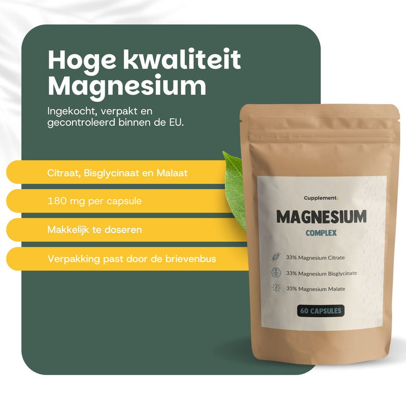 Magnesium capsules goyu superfood supplement