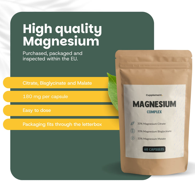 Magnesium capsules goyu superfood supplement