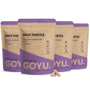 Milk Thistle Extract 500 mg capsules