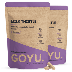 Milk Thistle Extract 500 mg capsules