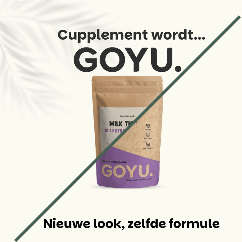 Mariadistel extract capsules goyu supplement superfood