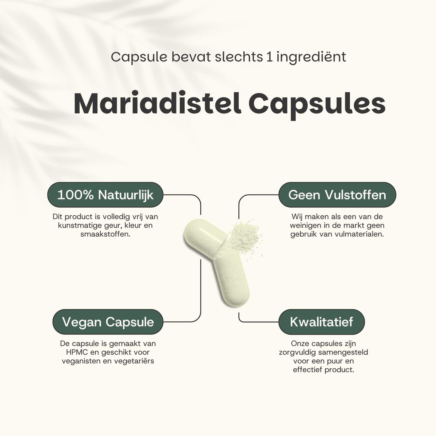 Mariadistel extract capsules goyu supplement superfood