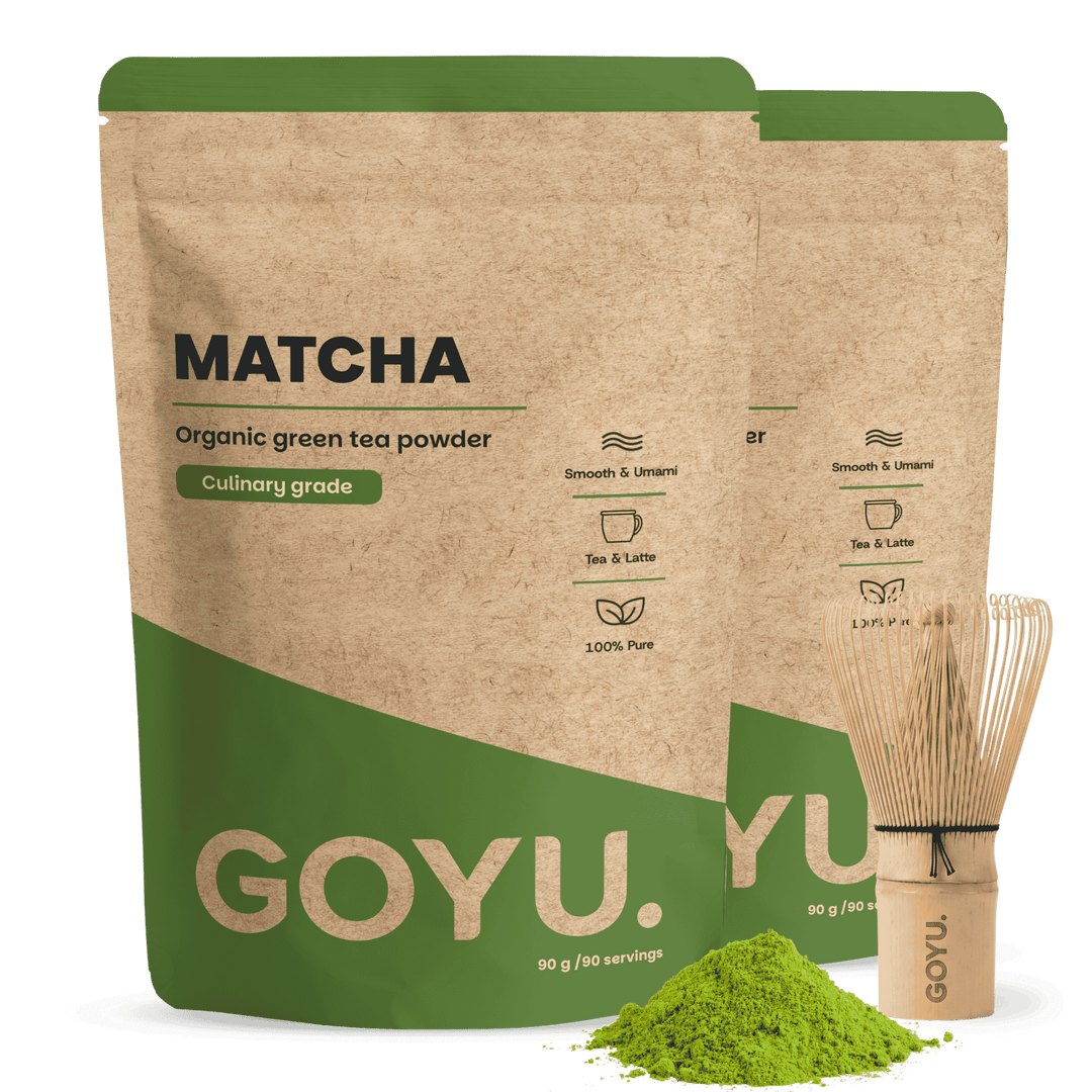 Matcha Klopper Whisk Cupplement Superfood Supplement
