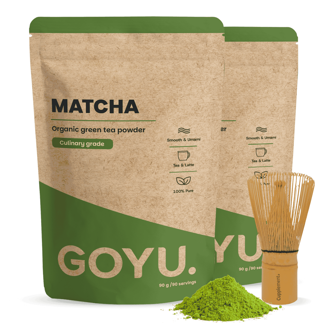 Matcha Klopper Whisk Cupplement Superfood Supplement
