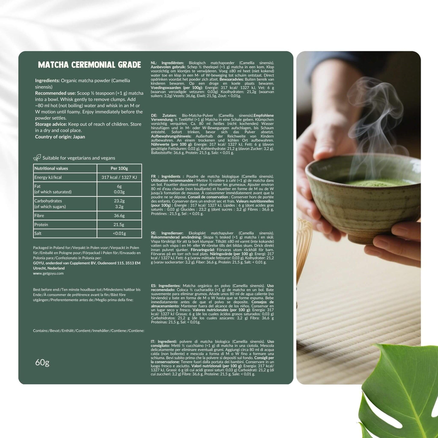Matcha Powder Ceremonial Grade