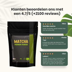 Matcha premium biologisch goyu supplement superfood