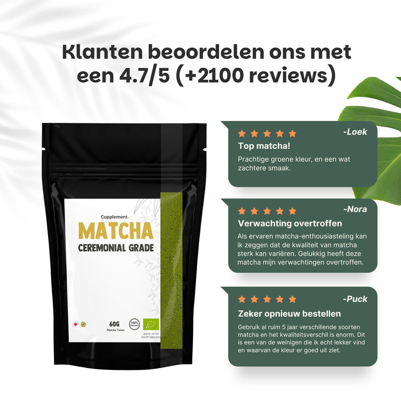 Matcha Poeder Ceremonial Grade