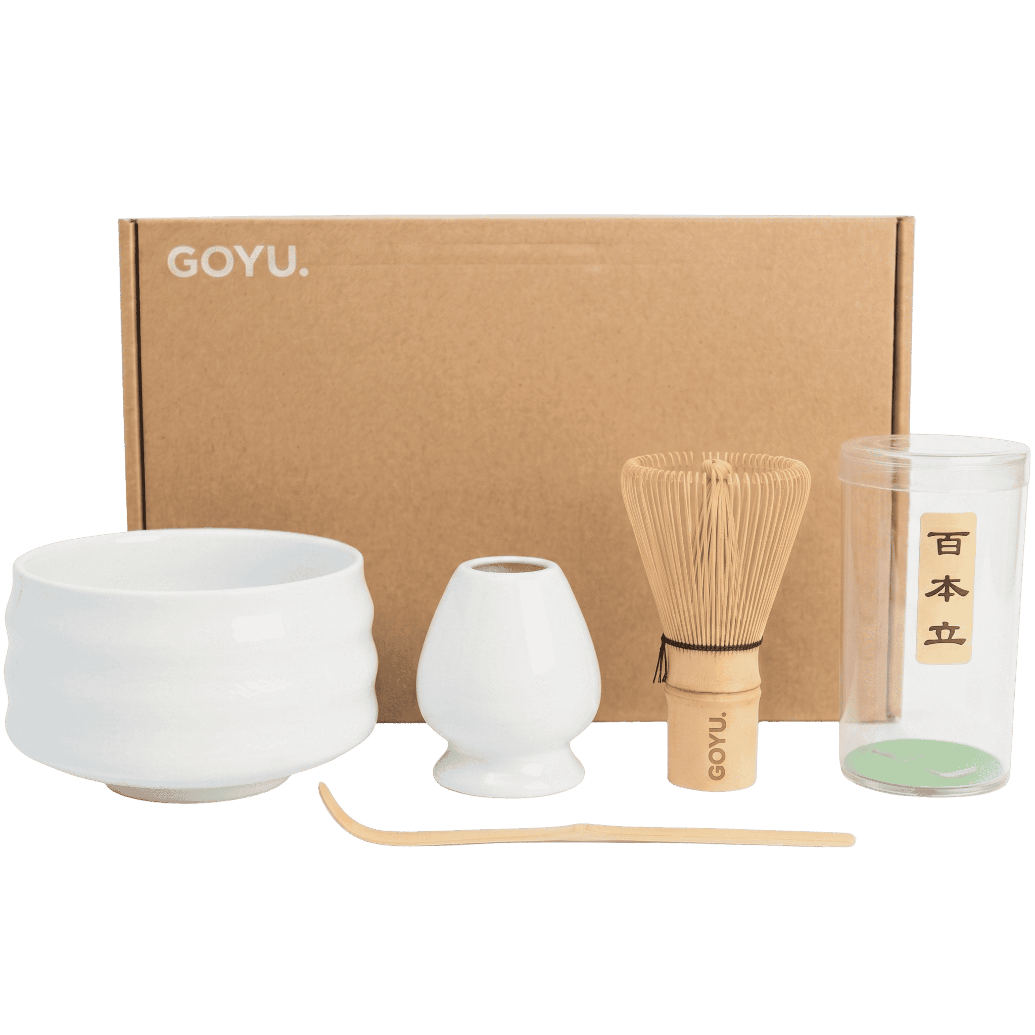 Matcha-Set Weiß