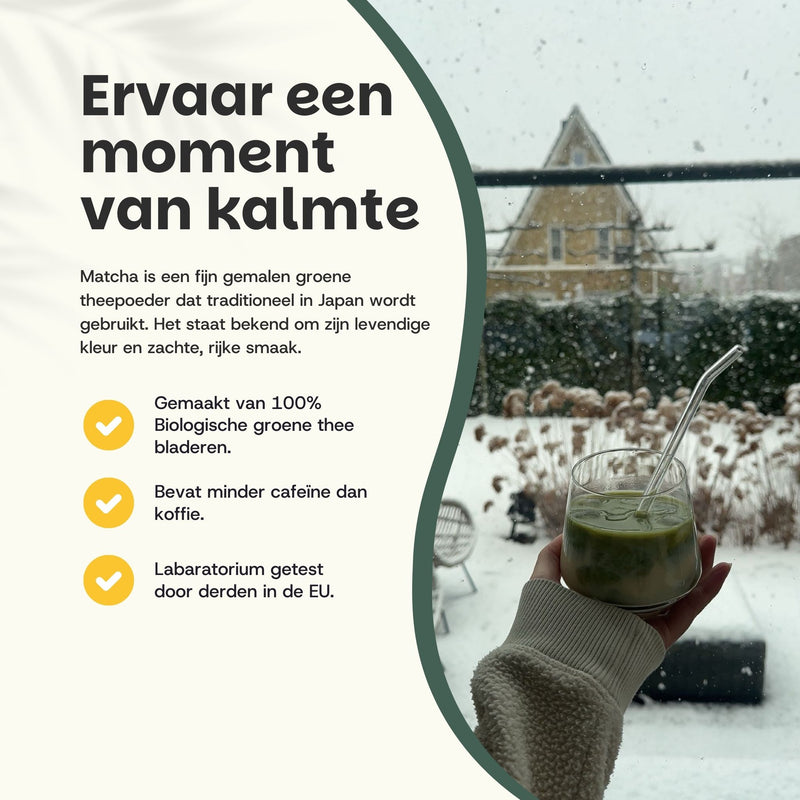 Biologische Matcha Thee poeder goyu supplement superfood