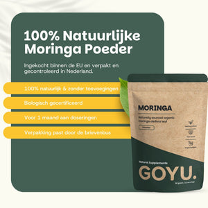 Biologisch Moringa poeder goyu supplement superfood