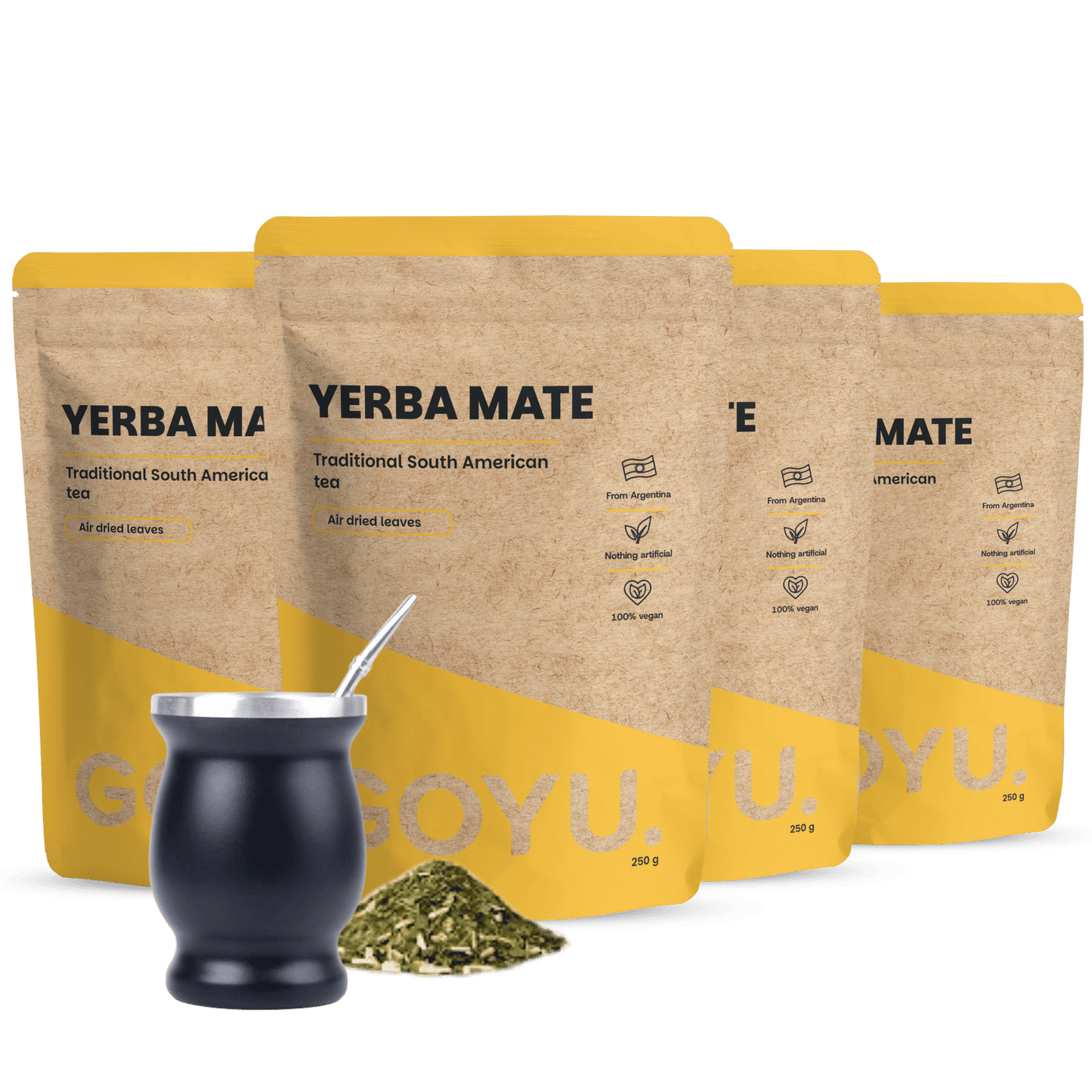 Yerba Mate Thee Bladeren