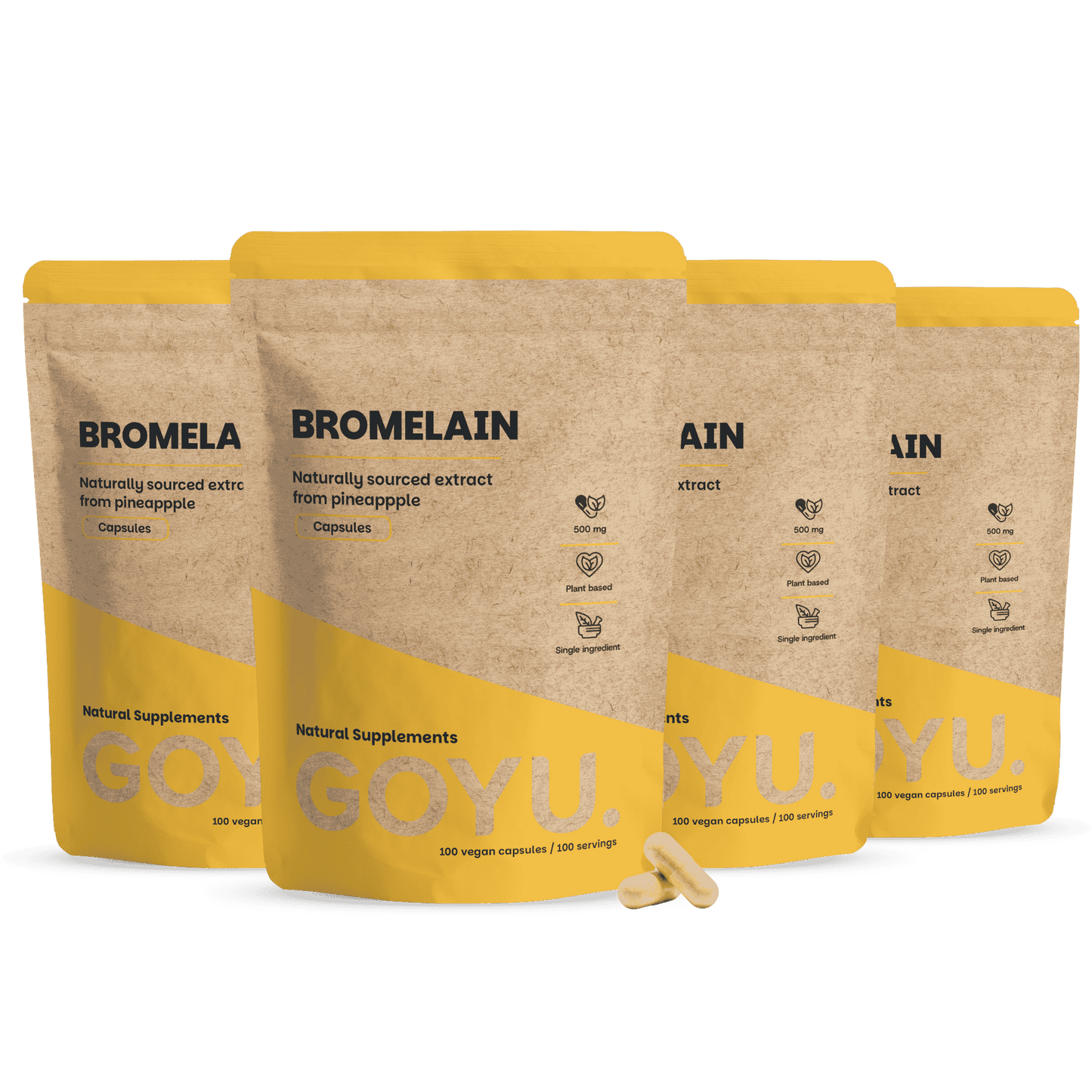 Bromelain Capsules 500mg
