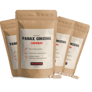 Panax Ginseng Capsules Cupplement Superfood Supplement