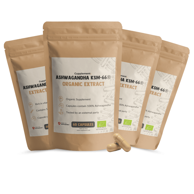 Ashwagandha KSM-66 Capsules 500 mg ORGANIC