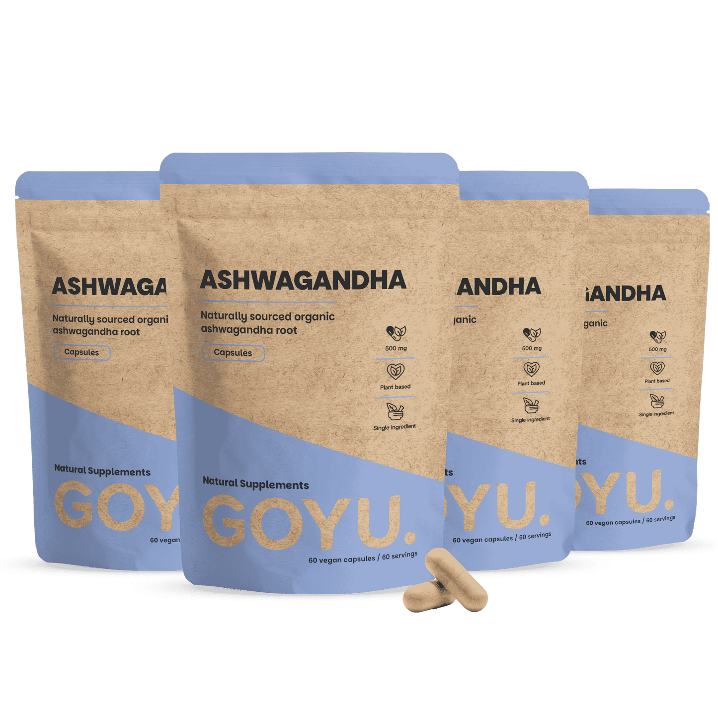 Ashwagandha Kapseln 500 mg BIO
