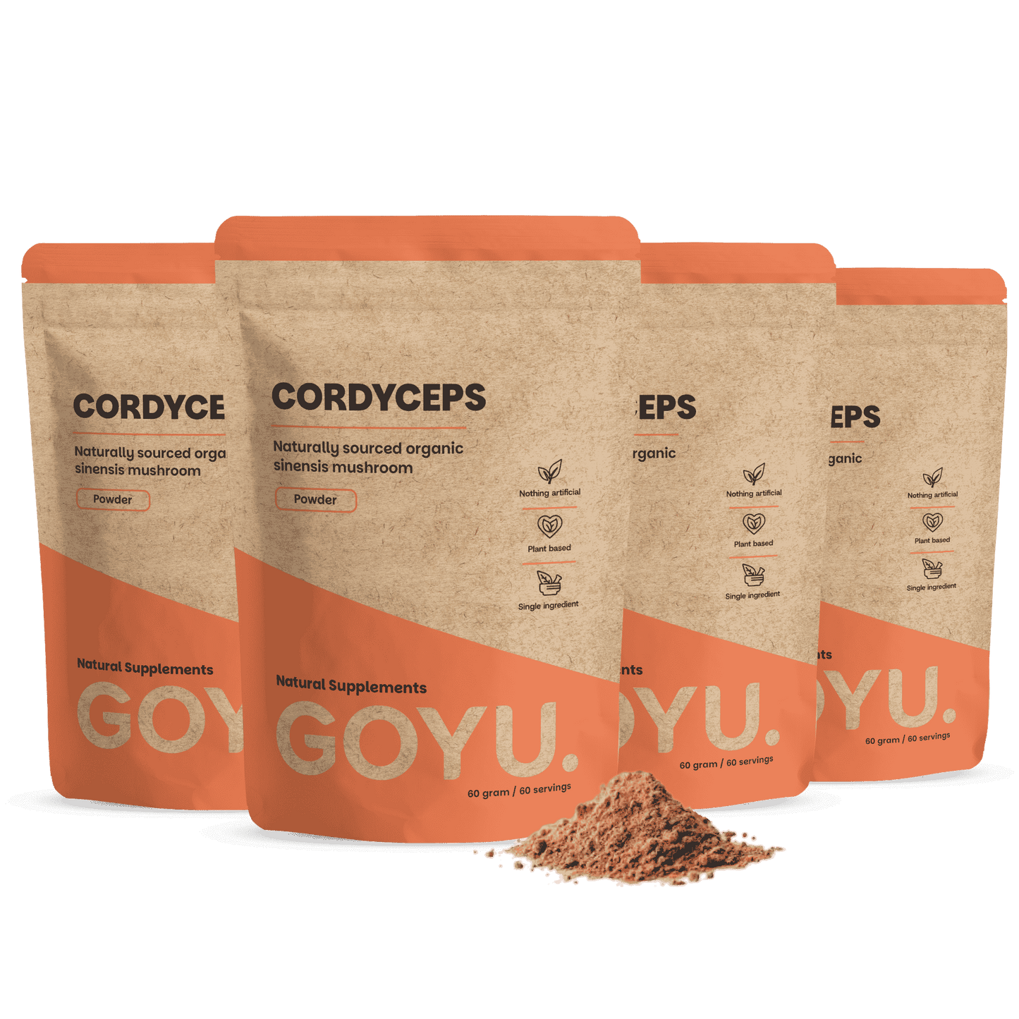 Cordyceps Poeder Biologisch