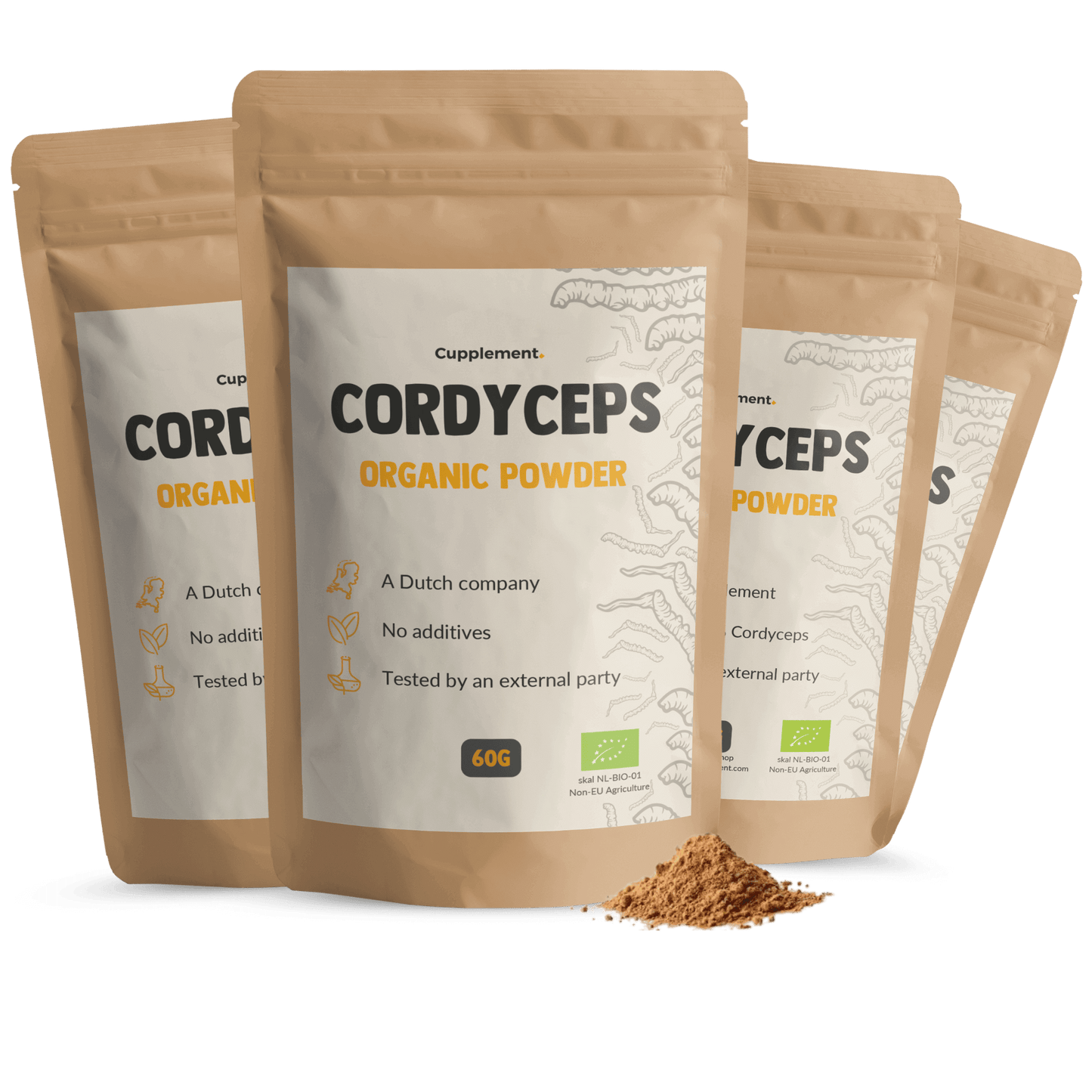 Cordyceps Pulver Bio