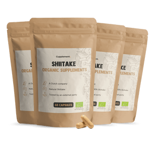 Shiitake Capsules 500 mg Biologisch