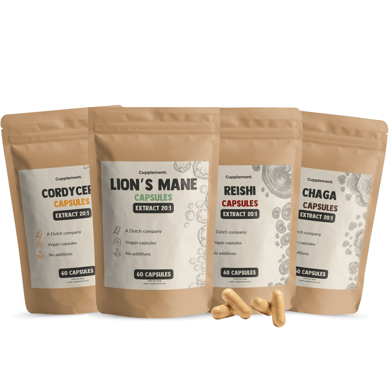Combipack Mushroom Extract Capsules
