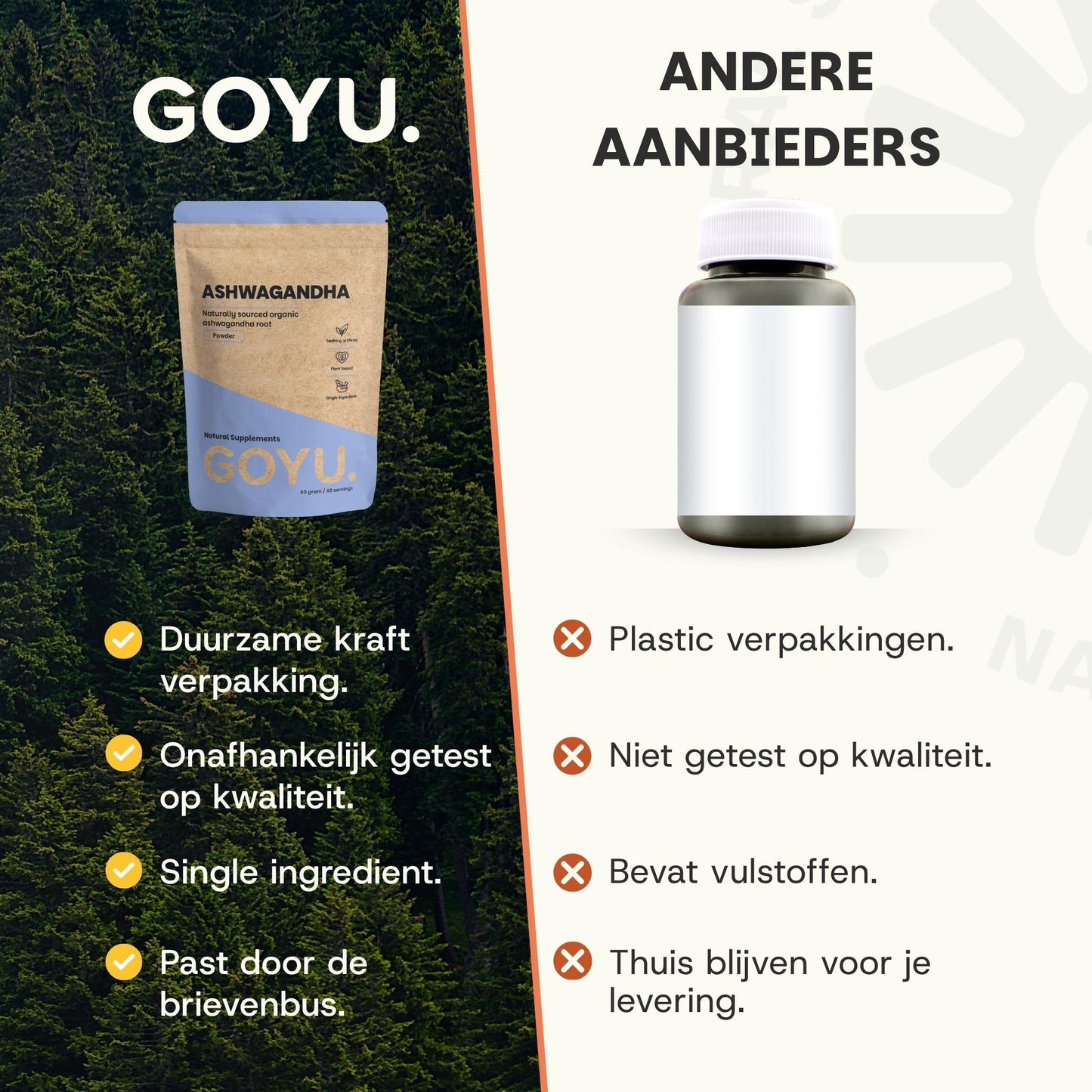 Ashwagandha Poeder Biologisch