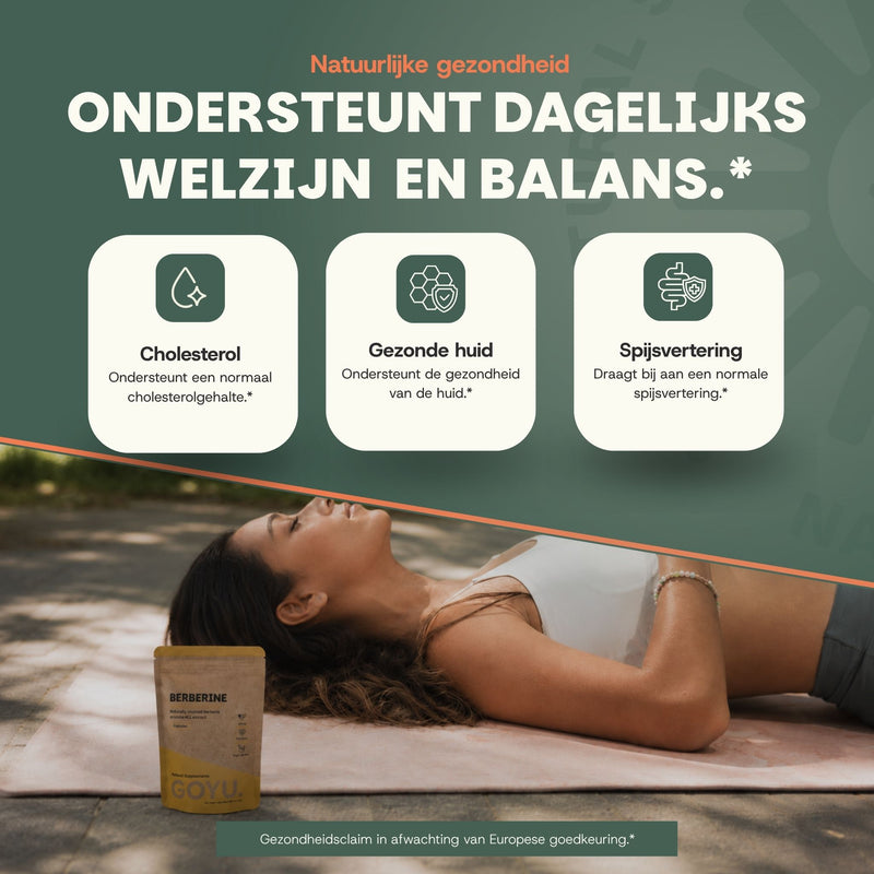 Gezondheidsclaims van Berberine