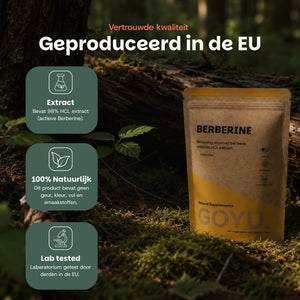 Kwaliteitskenmerken van GOYU Berberine Extract