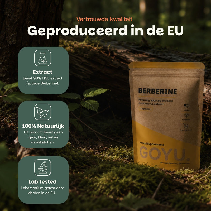 Kwaliteitskenmerken van GOYU Berberine Extract