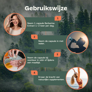 Gebruiksaanwijzing Berberine Extract capsules