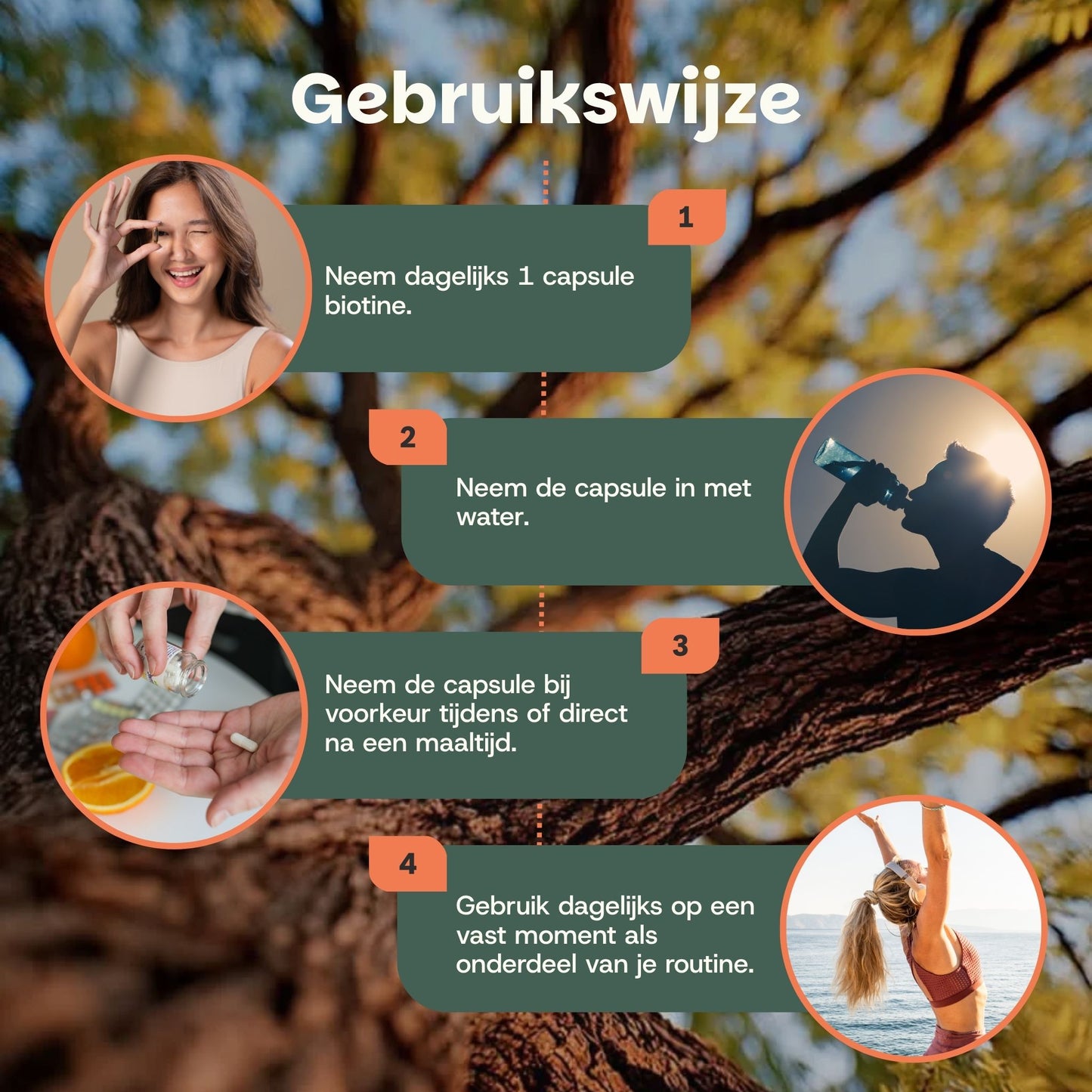 Hoe gebruik je biotine?