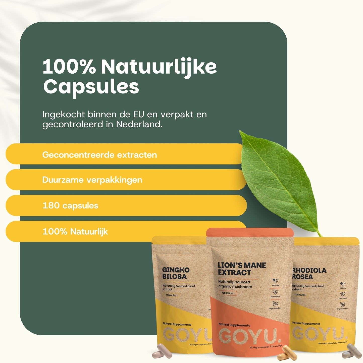 Natürliches Klarheits-Fokus-Paket